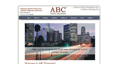 Desktop Screenshot of abctraffic.com